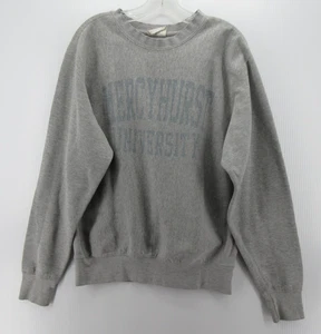 VINTAGE Mercyhurst University Sweatshirt Men Small MV Sport Pro Weave Pullover * - Picture 1 of 11