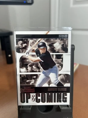 2020 Panini Contenders Andrew Vaughn Up & Coming Insert - Chicago White Sox - Image 1 of 2