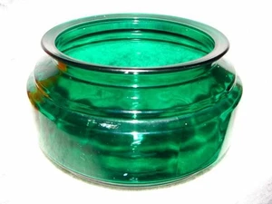 Vintage Anchor Hocking smaragdgrün Glas Fischschale - Bild 1 von 3