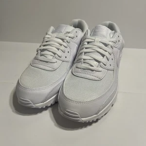 Nike Air Max 90 Recraft Triple Blanco CN8490-100 Hombres Nuevo Talla 12 Nuevo Sin Caja - Imagen 1 de 10