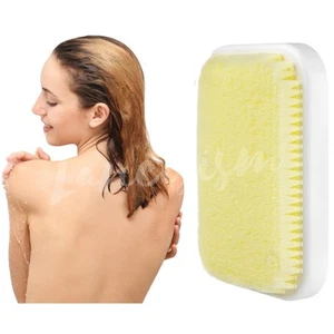 Wall Mounted Back Scrubber Large Exfoliating Brush With Self Adhesive Hook For S - Picture 1 of 7