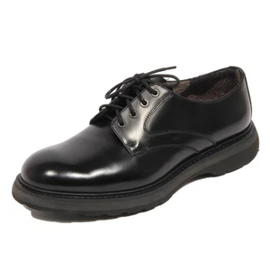 H2438 scarpa stringata uomo DOUCAL'S man HORSE derby shoes black - Picture 1 of 4