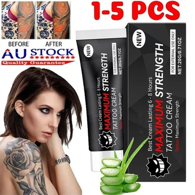 5-1 Tattoo Numibing Cream Gel 20 Grams- Up to 6 Hours Extra Strength for Tattoos - image 1 of 4