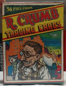 R. Crumb Sammelkarten - VERSIEGELT UNGEÖFFNET - Mr. Natural, Teufelsmädchen, Fritz die Katze - Bild 1 von 6