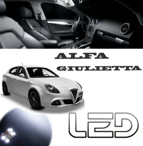 Für Alfa Romeo Giulietta LED Birnen Weiß Innenraum Deckenleuchte Kofferraum Boxen - Bild 1 von 5