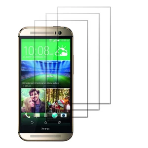 3 x Glasfolie für HTC One M8 Hartglas Displayglas Schutzglas Folie Glass Flim - Picture 1 of 9