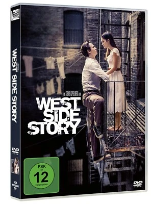 West Side Story [DVD/NEU/OVP] Remake 2021 von Steven Spielberg mit Ansel Elgort, - Bild 1 von 4
