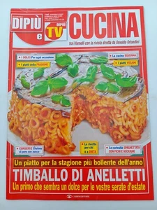 Di Più Cucina 2021 Timballo di anelletti - Spaghettata con fichi e acciughe - Picture 1 of 2