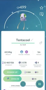 Shiny Tentacool ✨Pokemon Trade Go ✨ - Picture 1 of 2