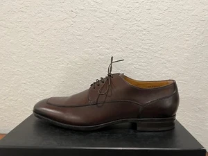 Hugo Boss Portland Derby Men's Leather Moccasin Toe Dress Shoes Formal Oxfords - Picture 1 of 6