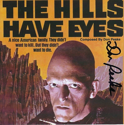 Wes Cravens: The Hills Have Eyes (1977) Score CD / signed by Composer Don Peake - Bild 1 von 4