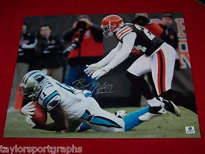 BRANDON LAFELL CAROLINA PANTHERS SIGNED 11X14 NFL  PHOTO GLOBAL CERTIFIED - Image 1 of 4