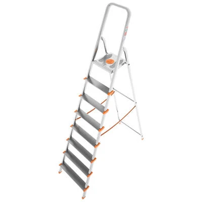 Scala a 8 gradini Robusta e Leggera mod.  Alluminium COLOMBO - Immagine 1 di 3