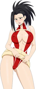 Yaoyorozu Momo My Hero Academia MHA Waifu Anime Sticker 6" Car Decal - Picture 1 of 1