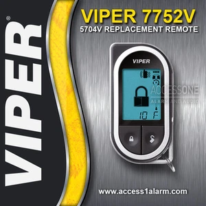 Viper 7752V 2-Way LCD Replacement Remote Control Transmitter For Viper 5704V - Picture 1 of 4