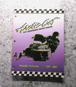 ARCTIC CAT 1997 EXT 600 SNOWMOBILE SERVICE MANUAL - Picture 1 of 4