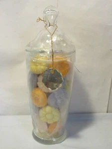 28pc Soap Miniatures glass storage vase Flowers, Roses, Daisies A46J - Picture 1 of 5