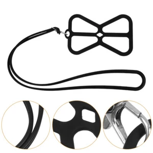 2 Pcs Mobile Phone Straps Lightweight Silicone Easy-to-use Neck Lanyard - Zdjęcie 1 z 12