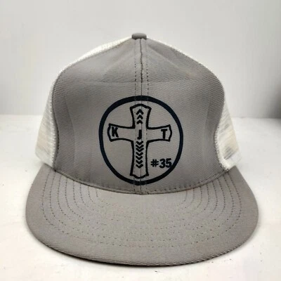 De colección HECHO EN EE. UU. KJT Unión Católica Texas Malla Camionero Gorra Snapback De Colección Foto 1 de 4