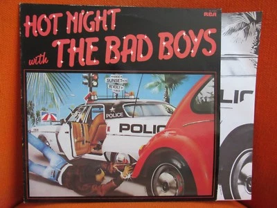VINYL 33T – HOT NIGHT WITH THE BAD BOYS – ROCK AND ROLL BEATLES COVERS – FRANCE  - Photo 1/2