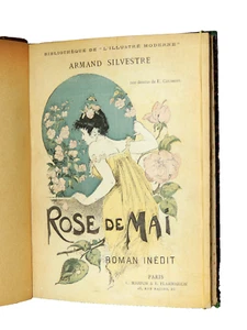 Armand Silvestre. Rose de Mai. 100 dessins de Eugène Courboin. 1888 - Imagen 1 de 13