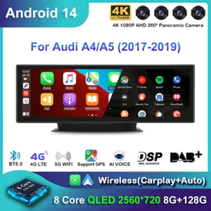 Android 8+128GB Autoradio für Audi A4L A4 B9 A5 2017-2019 Carplay multimedia GPS - Bild 1 von 22