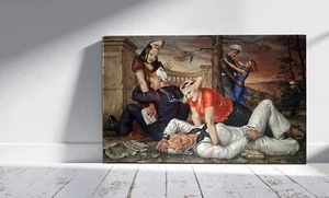 PAUL CADMUS SAILORS AND FLOOSIES FIGURE ART Giclée Print Fine Canvas - Picture 1 of 7