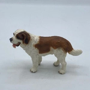 Schleich SAINT BERNARD Male Adult St 2002 Dog Pet Figure Retired Toy - Bild 1 von 5