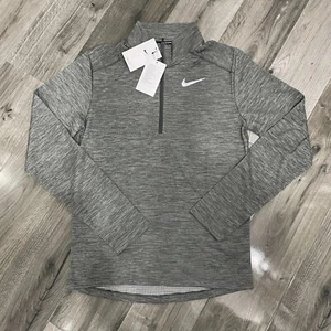 Nike Pacer Herren Dri-FIT 1/2-Reißverschluss Laufoberteil grau (klein) - Herren (brandneu) - Bild 1 von 12