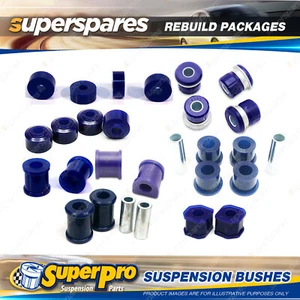 Front SuperPro Suspenison Bush Kit for Mitsubishi Triton MK 4WD 1996-2006 - Picture 1 of 2