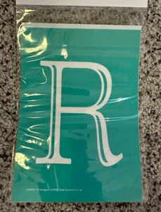 Chalk Couture Transfer Size A | MONOGRAM R letter | 5x7 NEW stencil - Imagen 1 de 1