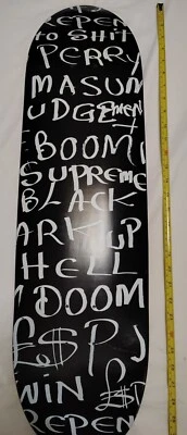 Monopatín Supreme X Lee Scratch Perry Black Ark Cruiser Deck sin herrajes  Foto 1 de 4