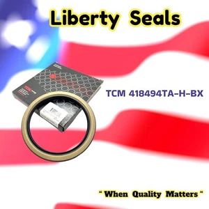 TCM 418494TA-H-BX NBR Carbon Steel Oil Seal, TA-H Type  By Dichtomatik - Picture 1 of 6