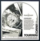 1991 Jaeger LeCoultre Le Grand Reveil Moonohase Watch art vintage print ad