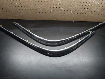 04-07 Jaguar XJ8 VDP X350 parachoques trasero pasajero/lado del conductor moldeado cromo OEM Foto 1 de 4