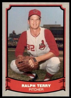 1988 PACIFIC LEGENDS I #64 RALPH TERRY CLEVELAND INDIANS - Image 1 of 2