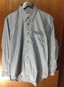Camisa a Rayas Lazar Colección Premium Botón Delantero Manga Larga Para Hombre Talla Grande - Imagen 1 de 8