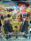 Set cowboy sceriffo 2 pistole Kit gioco di qualità giocattolo toy 