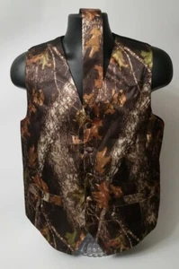 HBDesign New camouflage formal vest And matching tie SHIP from USA Size S Small - Picture 1 of 5