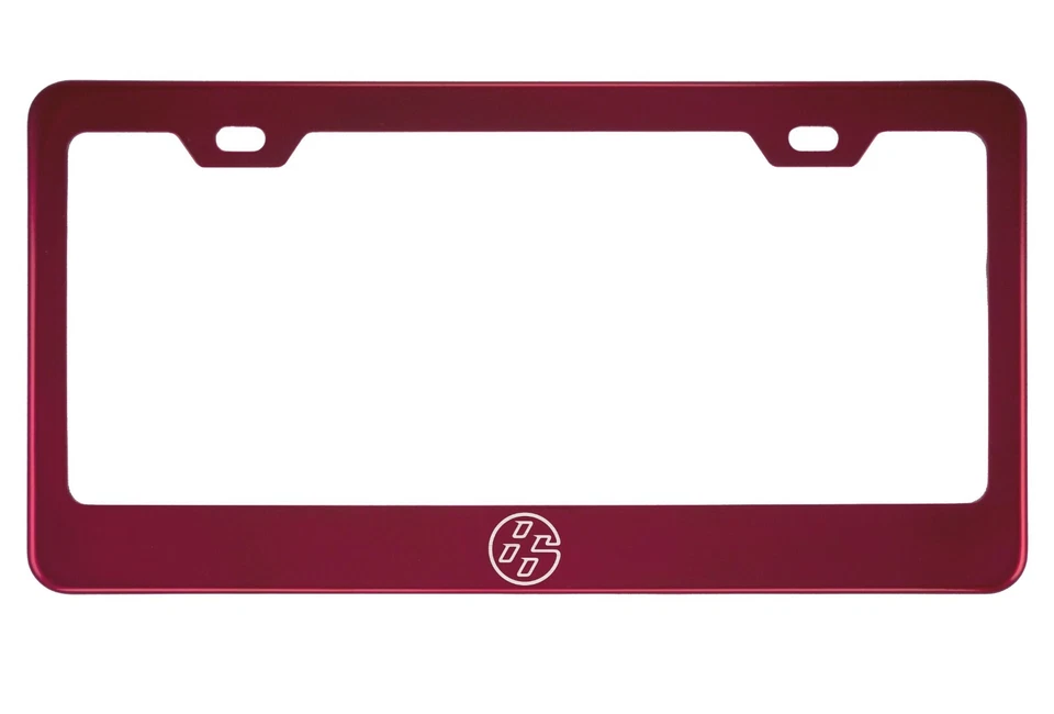 Marco de matrícula rojo Toyota 86 Foto 1 de 1