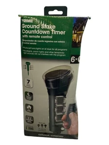 Prime Ground Stake Countdown Timer with Remote Control - Picture 1 of 5
