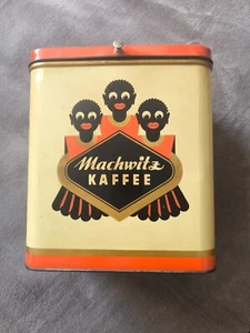 """WUNDERVOLLE GROSSE ALTE - MACHWITZ KAFFEE BLECHDOSE""" - Bild 1 von 8