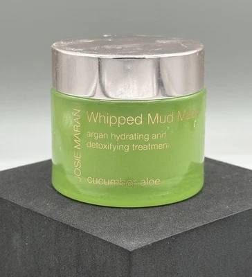 Josie Maran Whipped Mud Mask Argan Cucumber & Aloe 1.7 Oz New - Imagem 1 de 4