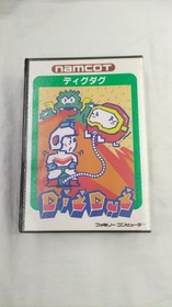 Famicom Software Model Dig Dug (Hard Case Version) Namcot FL342