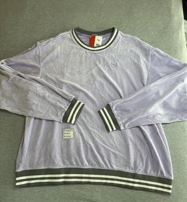 Puma x TMC Hussle Way Terciopelo Cuello Redondo Pullover Sudadera Púrpura Nueva con Etiquetas Para hombres XXL Foto 1 de 4