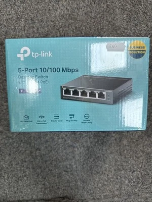 To-link 5-port 10/100 Mbps Desktop Switch with 4-port PoE+ - Image 1 of 4