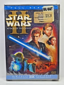 Star Wars Episode II Attack of the Clones (DVD, 2002, 2-Disc, Full Frame) SEALED - Picture 1 of 3