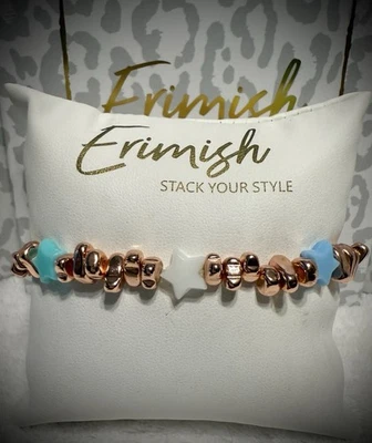 ¡NUEVO! PULSERA ERIMISH - Multi Estrella y Oro Rosa Foto 1 de 3