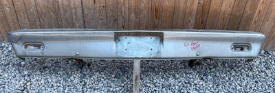 AMC RAMBLER MARLINE NEW TRIPLE PLATED FRONT BUMPER 1964-1966 64-66 OEM - Image 1 of 4