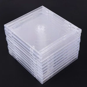 10PCS / Storage Case Plastic Video Storage Case Clear Jewel Cases - Afbeelding 1 van 12